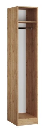 Прихожая модульная Ямайка, дуб крафт золотой / белый 