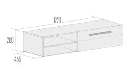 Тумба 1220 низкая Кельн