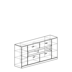 Тумба многоцелевая Урбан 924