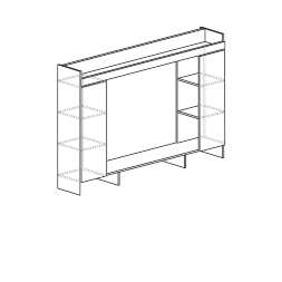 Шкаф многоцелевой Урбан 927