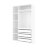 Шкаф 1200 Парус, белый 
