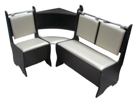 Угловая скамья Аленка-15, венге/терра эффект 101 