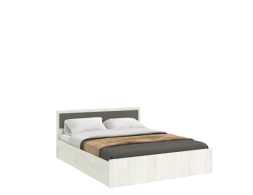 Кровать 0,9 Фиеста New, Дуб крафт белый / Графит