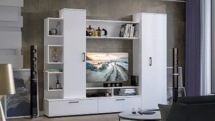 Стенка Дакота, белый 