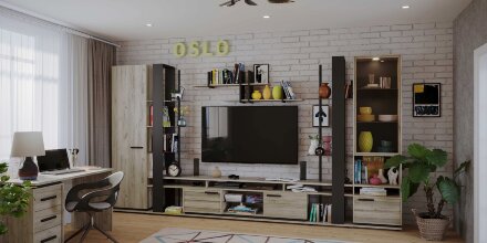 Шкаф для посуды Oslo  